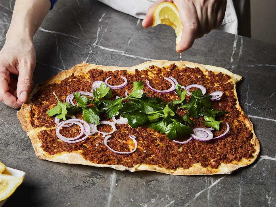 Lahmacun Traditional Turkish Snack