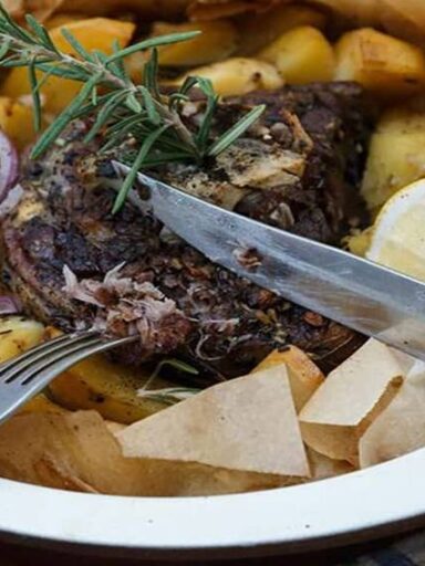 Traditional Cyprus Kleftiko Dish