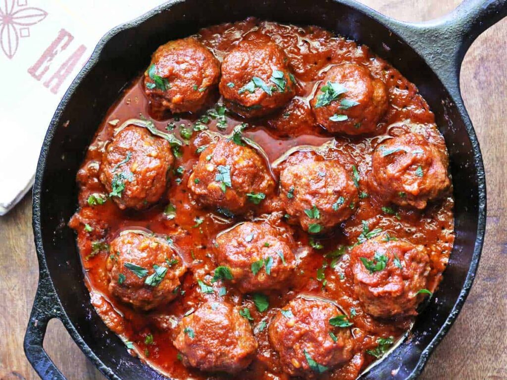 Albondigas Spanish Meatballs