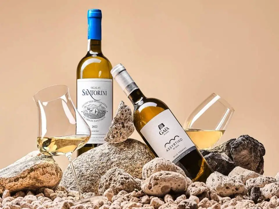 Assyrtiko Wine From Greece