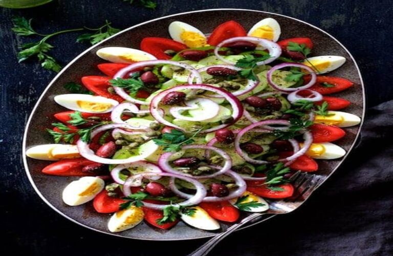 Classic Tunisian Salad Platter