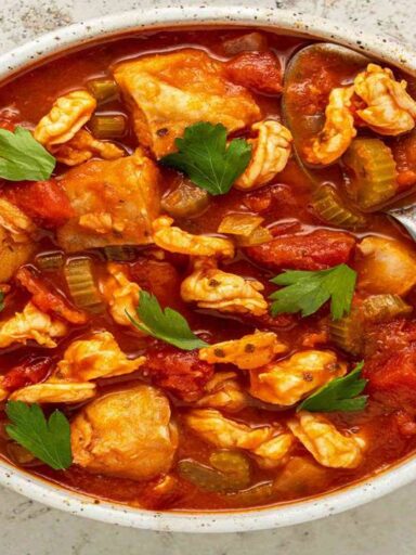 Libyan Haraimi Fish Stew