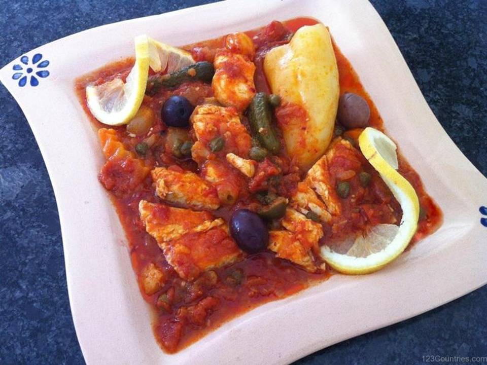 Traditional Tunisian Kabkabou Dish