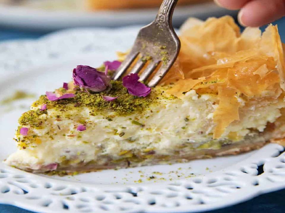 Baklava Cheesecake from Greece