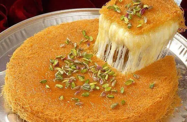 Lebanese Knafeh Dessert