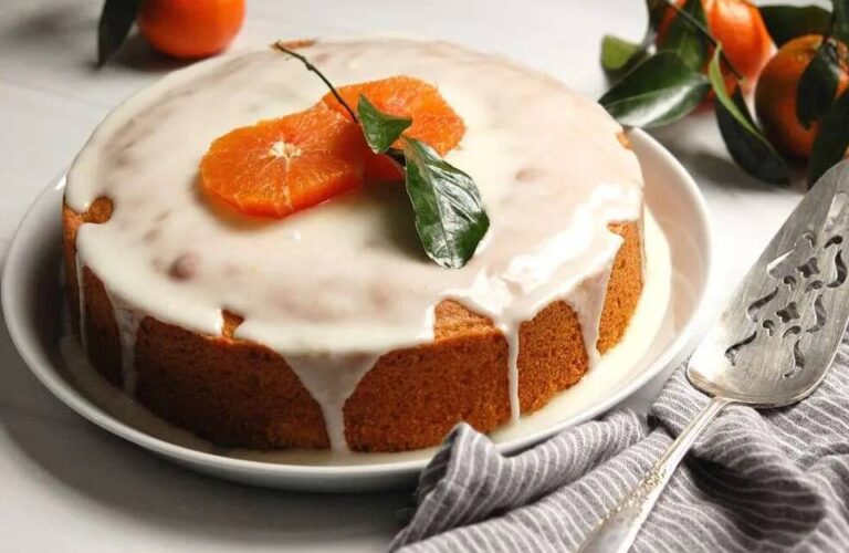 Polenta Cake With Citrus Glaze