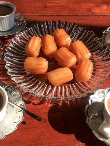 Tulumba Traditional Turkish Dessert