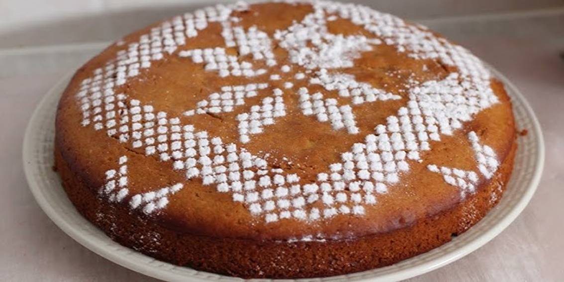 The Agios Fanourios Cake