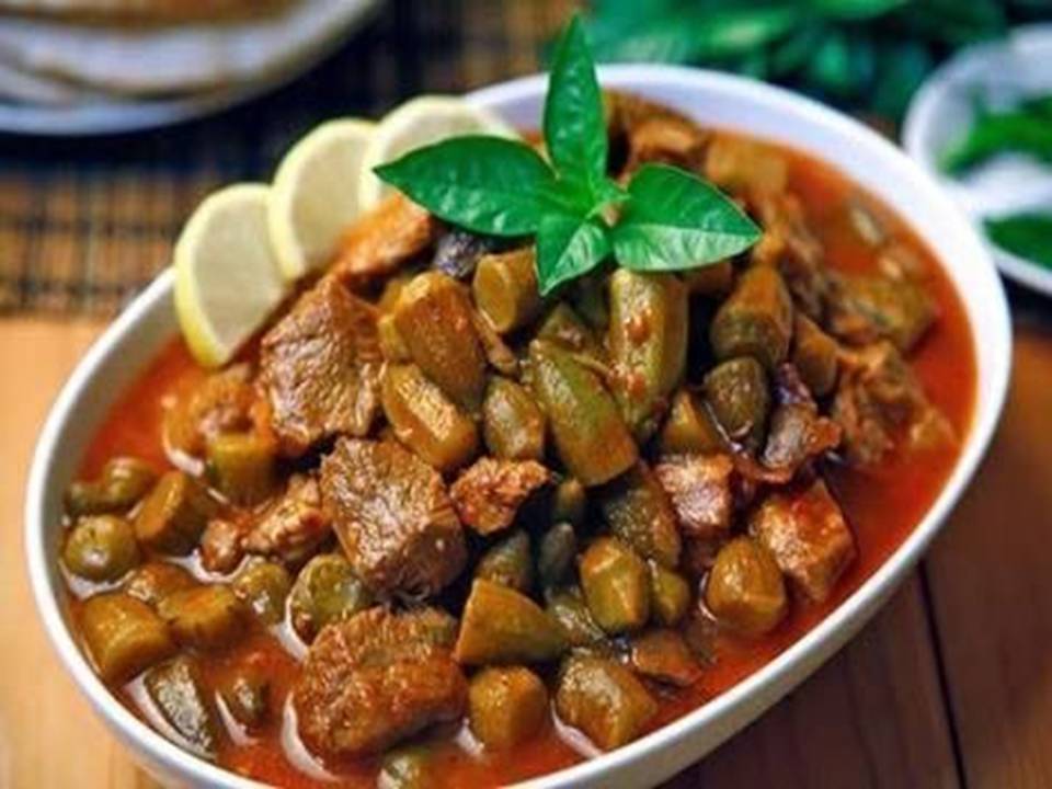 Egyptian Beef and Okra