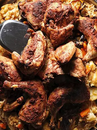 Egyptian Chicken Maqluba