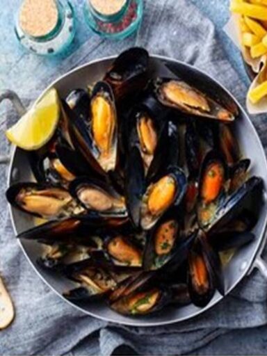 Mussels French Fries White Wine