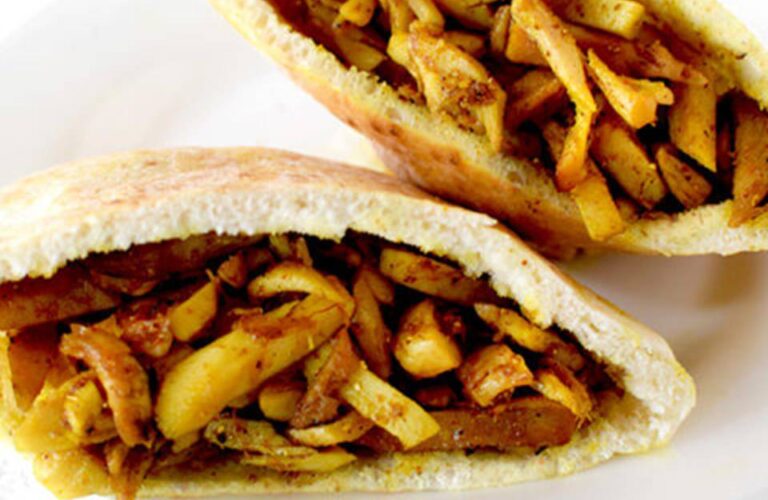 Shawarma in Pita Bread