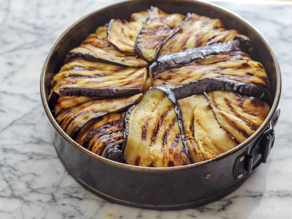 Sicilian Eggplant Timbale