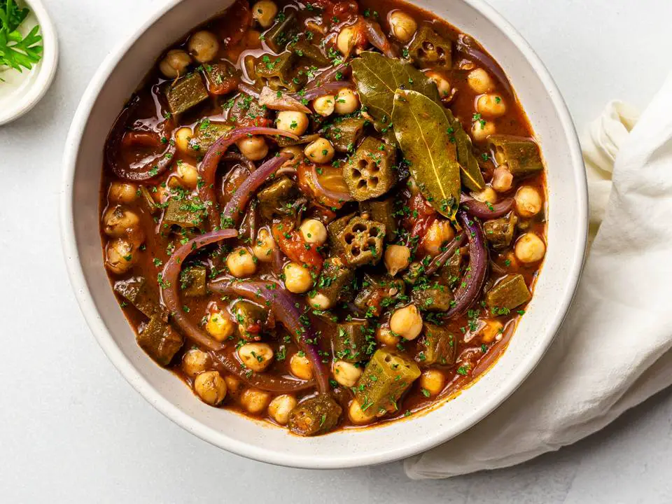 Vegan Okra Stew