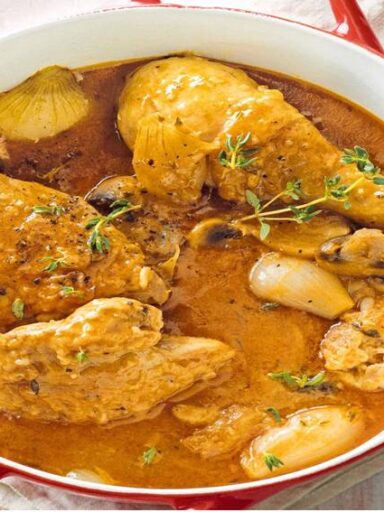 Chicken Chasseur From France