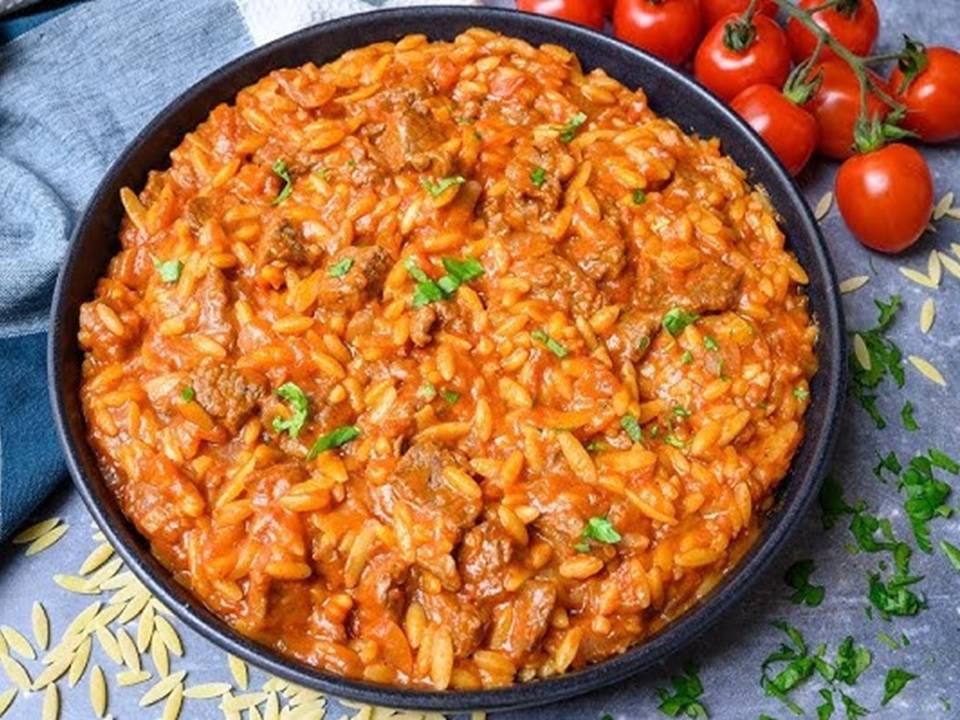 Giouvetsi Greek Beef Stew