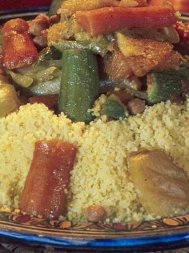 Moroccan Couscous with Meat