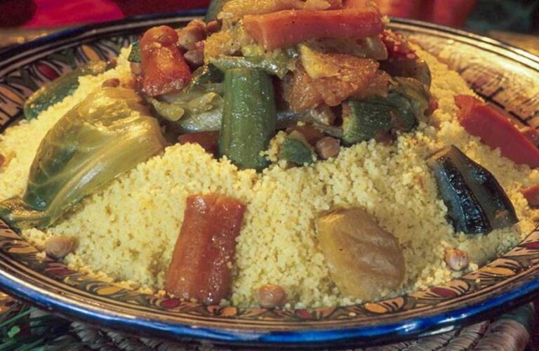 Moroccan Couscous with Meat