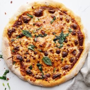 A Traditional Italian Pizza