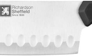 Richardson Sheffield CU019 17.5 cm Cucina Santoku Knife, Silver