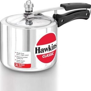 Hawkins HACL3T New Classic Cooker 3 L / 3.15 Quart Tall, Small, Silver