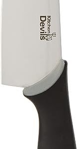 Fiskars ControlSmallCook'sknife, Stainless Steel, Black, Small,603003
