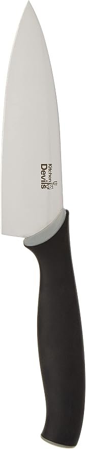 Fiskars ControlSmallCook'sknife, Stainless Steel, Black, Small,603003