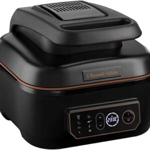 Russell Hobbs 26520 SatisFry Air Fryer and Multicooker - 7 Cooking Functions Including Airfryer, Slow Cooker, Grill, Roast and Bake, 5.5 Litre Capacity, Black