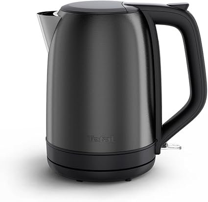 Tefal Subito Cordless Electric Kettle, 1.7L, 2400W, Brushed Steel | Makes Up to 7 Cups, One-Cup Indicator, Water Level Window, Removable Washable Filter,...