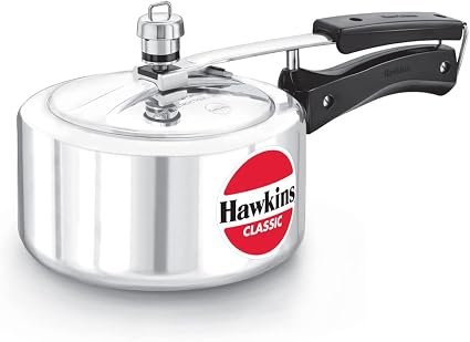 Hawkins Classic Pressure Cookers (2 Litre), Aluminium