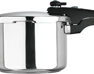 Prestige Smart Plus Stainless Steel Pressure Cooker, 6L