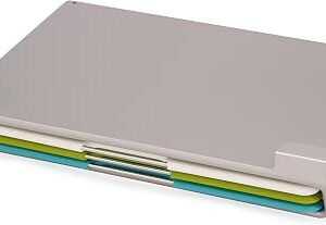 Joseph Joseph Folio Slim 3-Piece Under Shelf, Space Saving Chopping Board Set, Multicolour