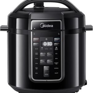 Midea Electric Pressure Cooker 6L, 9-in-1 Multi Cooker, 14 Presets, 80kPa | 70% Faster, Stainless Steel Pot, Dishwasher Safe, Auto Keep Warm, Yogurt Maker,...