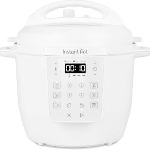 Instant Pot 5.7L Multicooker 7-in-1 Smart Cooker - Pressure Cooker, Slow Cooker, Steamer, Saut?, Yogurt Maker, Egg Cooker and Food Warmer, Stainless Steel Inner Pot, Sea Salt