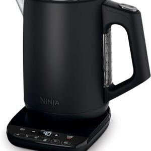 Ninja Perfect Temperature 1.7L Kettle, Rapid Boil, Matte Black KT200UK | Temperature Control kettle with 6 preset temperatures for green tea, coffee and...