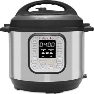 Instant Pot Duo 5.7L, Electric Multi Cooker, 7-in-1,Pressure & Rice Cooker | Large Slow Cooker with Sauté, Yoghurt Maker, Food Steamer and Food Warmer,...