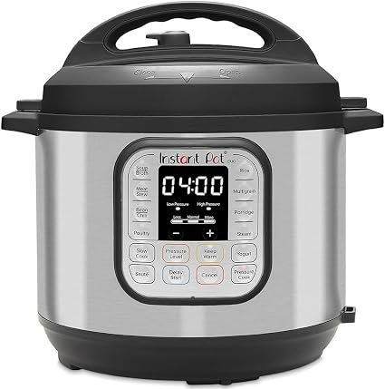 Instant Pot Duo 5.7L, Electric Multi Cooker, 7-in-1,Pressure & Rice Cooker | Large Slow Cooker with Sauté, Yoghurt Maker, Food Steamer and Food Warmer,...