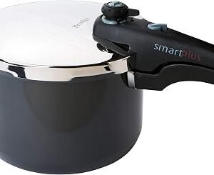 Prestige Smart Plus Pressure Cooker, 6L, Black