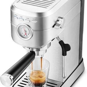 CASABREWS CM5418 Espresso Machine, Barista Coffee Machine with Milk Frother