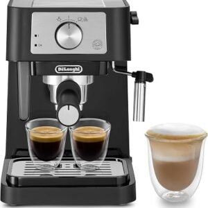 De'Longhi Stilosa EC260.BK, Traditional barista Pump Espresso Coffee Machine, Black