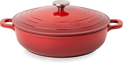 STAUB Cocotte, Cast Iron Casserole 14 cm, 0.8 L, Induction, Made in France | Aroma Rain Lid, Suitable for All Hob Types, Round, Black