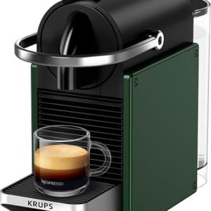 Nespresso Pixie Coffee Pod Machine Dark Green by Krups