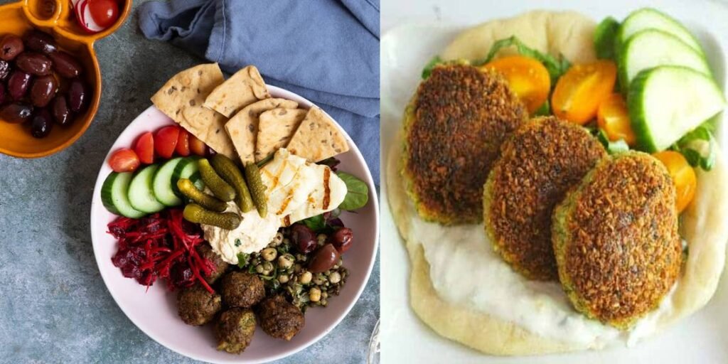two dishes of Starters